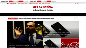 What Gpsdanoticia.com.br website looked like in 2020 (3 years ago)
