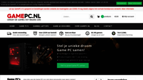 What Gamepc.nl website looked like in 2020 (5 years ago)