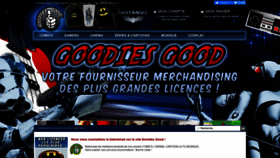 What Goodiesgood.com website looked like in 2020 (3 years ago)