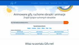 What Gify.net website looked like in 2020 (3 years ago)