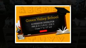 What Greenvalleyschoolchennai.com website looked like in 2020 (3 years ago)