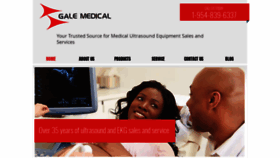 What Galemedical.com website looked like in 2020 (3 years ago)