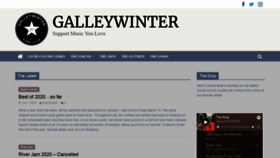 What Galleywinter.com website looked like in 2020 (3 years ago)