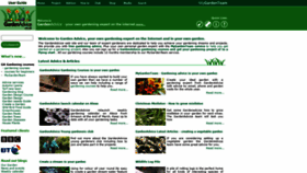 What Gardenadvice.co.uk website looked like in 2020 (3 years ago)