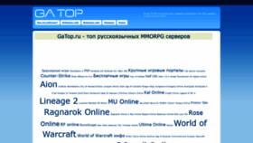 What Gatop.ru website looked like in 2020 (3 years ago)
