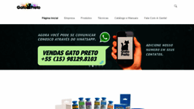 What Gatopreto.com.br website looked like in 2020 (3 years ago)