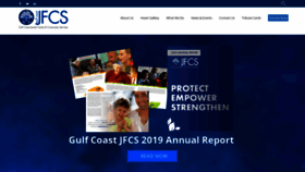 What Gcjfs.org website looked like in 2020 (3 years ago)