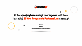 What Gem24.pl website looked like in 2020 (3 years ago)