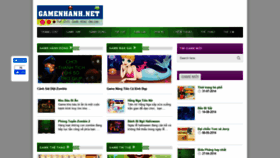 What Gamenhanh.net website looked like in 2020 (3 years ago)