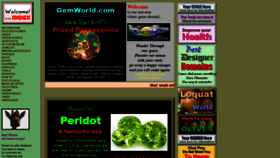 What Gemworld.com website looked like in 2020 (3 years ago)