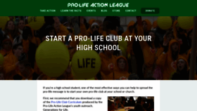 What Generationsforlife.org website looked like in 2020 (3 years ago)