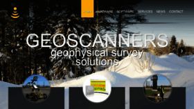 What Geoscanners.com website looked like in 2020 (3 years ago)