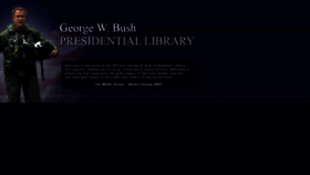 What Georgewbush.org website looked like in 2020 (3 years ago)