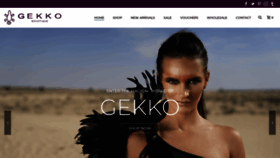 What Gekkobohotique.com website looked like in 2020 (3 years ago)