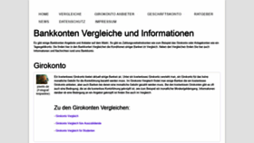 What Girokonto-onlinevergleich.de website looked like in 2020 (3 years ago)