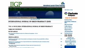 What Greenpharmacy.info website looked like in 2020 (3 years ago)