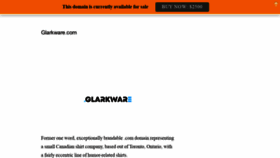 What Glarkware.com website looked like in 2020 (3 years ago)