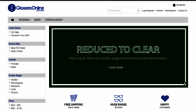 What Glassesonline.com.au website looked like in 2020 (3 years ago)