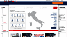 What Gliaffari.it website looked like in 2020 (3 years ago)