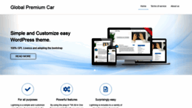What Globalpremiumcars.com website looked like in 2020 (3 years ago)