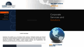What Globcorp.net website looked like in 2020 (3 years ago)