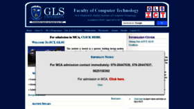 What Glsict.org website looked like in 2020 (5 years ago)