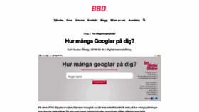What Googlad.nu website looked like in 2020 (4 years ago)