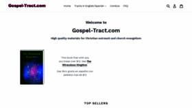What Gospel-tract.com website looked like in 2020 (3 years ago)