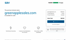 What Greenapplesales.com website looked like in 2020 (3 years ago)