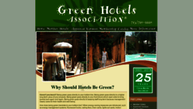 What Greenhotels.com website looked like in 2020 (3 years ago)