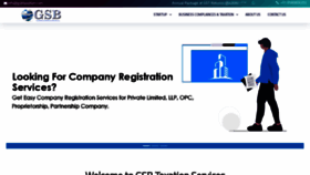 What Gsbtaxation.com website looked like in 2020 (3 years ago)