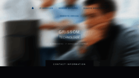What Grissomtechnology.com website looked like in 2020 (3 years ago)