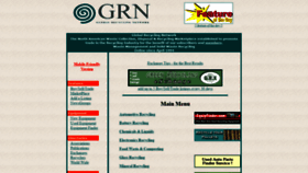 What Grn.com website looked like in 2020 (3 years ago)