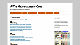 What Grossclub.com website looked like in 2020 (3 years ago)