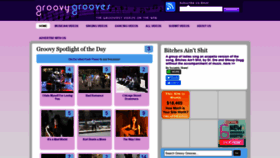 What Groovygrooves.com website looked like in 2020 (3 years ago)
