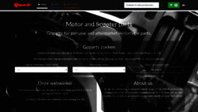 What Goparts.eu website looked like in 2020 (3 years ago)