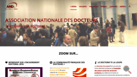 What Guilde.jeunes-chercheurs.org website looked like in 2020 (3 years ago)