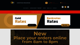 What Goldforex.be website looked like in 2020 (3 years ago)