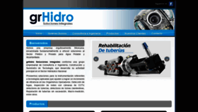 What Grhidro.com website looked like in 2020 (3 years ago)