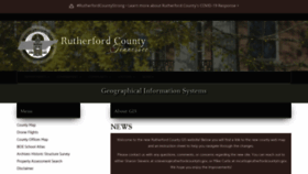 What Gis.rutherfordcountytn.gov website looked like in 2020 (3 years ago)