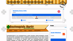 What Gewinnspiele-markt.de website looked like in 2020 (5 years ago)