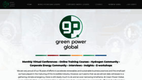 What Greenpowerglobal.com website looked like in 2020 (3 years ago)