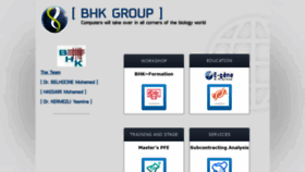 What Groupe-bhk.fr website looked like in 2020 (3 years ago)