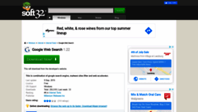 What Google-web-search.soft32.com website looked like in 2020 (3 years ago)