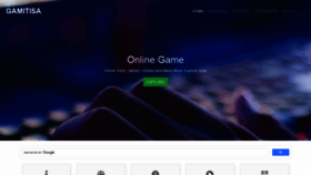 What Gamitisa.com website looked like in 2020 (3 years ago)