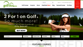 What Golfthis.com website looked like in 2020 (3 years ago)