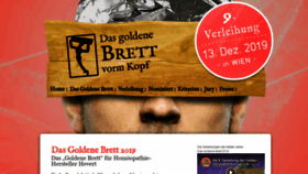 What Goldenesbrett.at website looked like in 2020 (3 years ago)