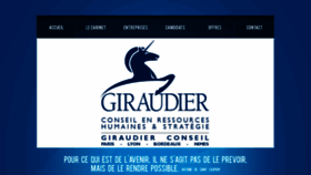 What Giraudier-conseil.com website looked like in 2020 (3 years ago)