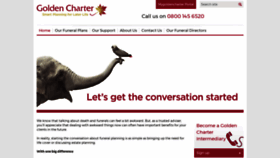 What Goldencharterintermediaries.co.uk website looked like in 2020 (3 years ago)