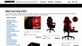 What Gamingreview.biz website looked like in 2020 (3 years ago)